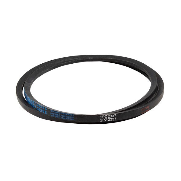2337mm Outside Length, 9 2/3mm Top Width, 1 Ribs, D&D, Mfr#: SPZ2337